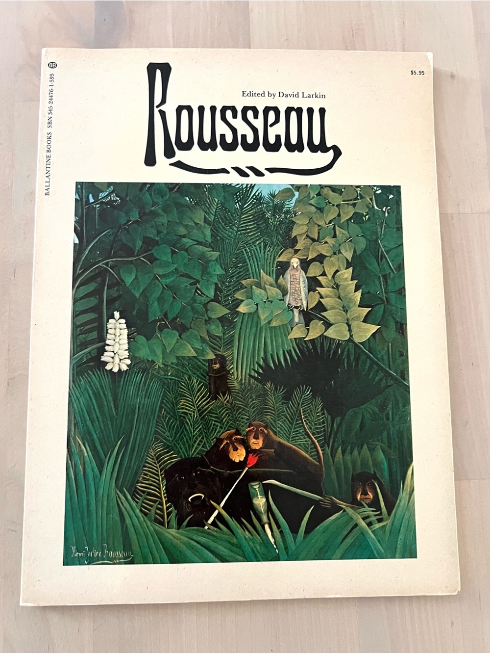 Vintage Rousseau Art Monograph Softcover Book - First Edition